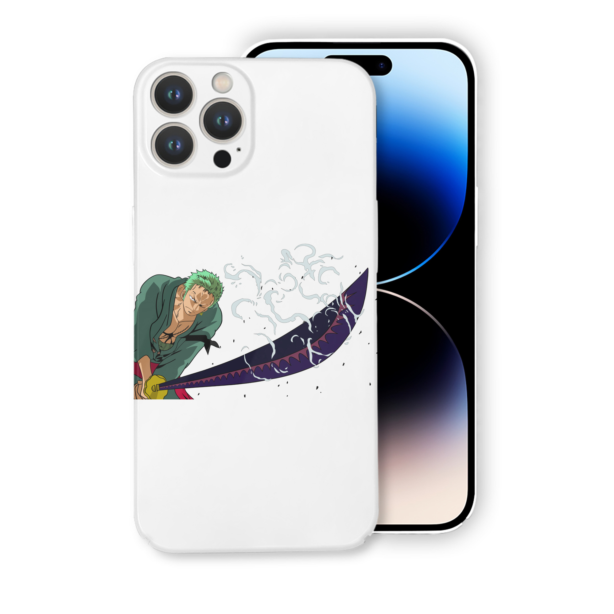 （画像用） ワンピース ロロノア・ゾロ ONE PIECE Roronoa Zoro 【iPhone 14シリーズ対応】ハードケース